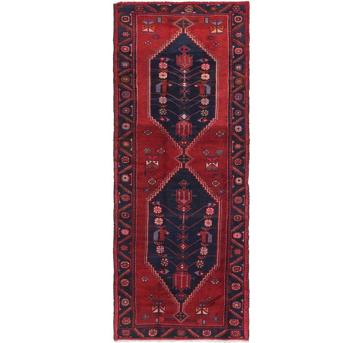 4' x 10' Zanjan Persian Runner Rug