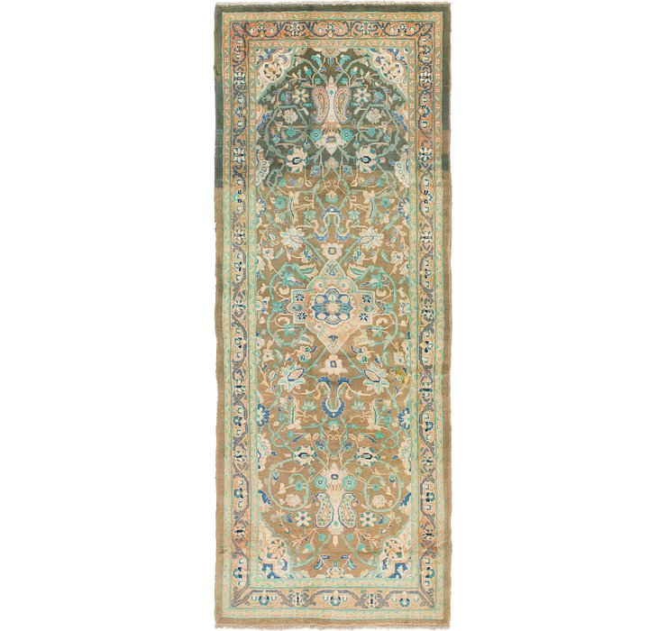 4' x 10' 3 Mahal Persian Runner Rug