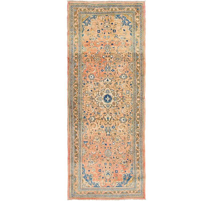 4' 2 x 10' 6 Mahal Persian Runner Rug