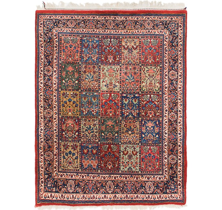 4' 10 x 6' 4 Sarough Oriental Rug
