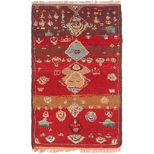 Unique Loom 4' 3 x 7' 2 Moroccan Rug