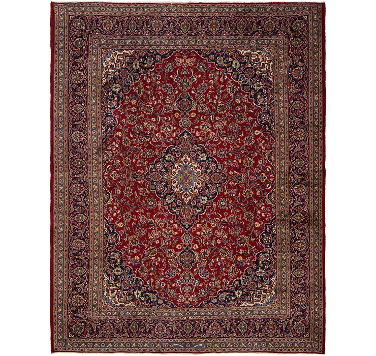 10' x 12' 4 Mashad Persian Rug