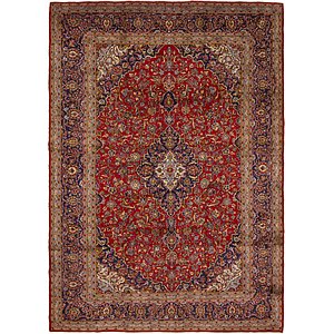 HandKnotted 10' x 14' Kashan Persian Rug