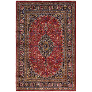 8' x 11' 10 Mashad Persian Rug