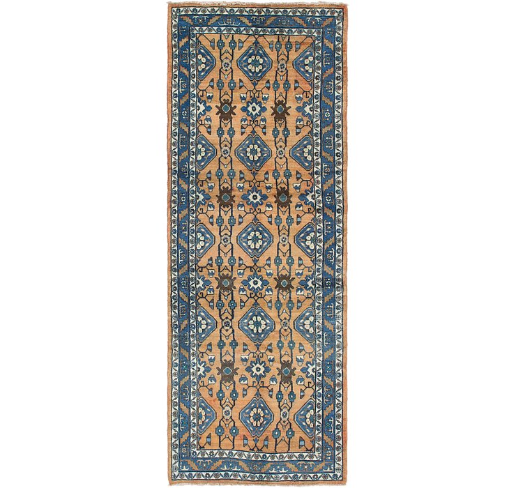 3' 6 x 9' 10 Hamedan Persian Runner ...