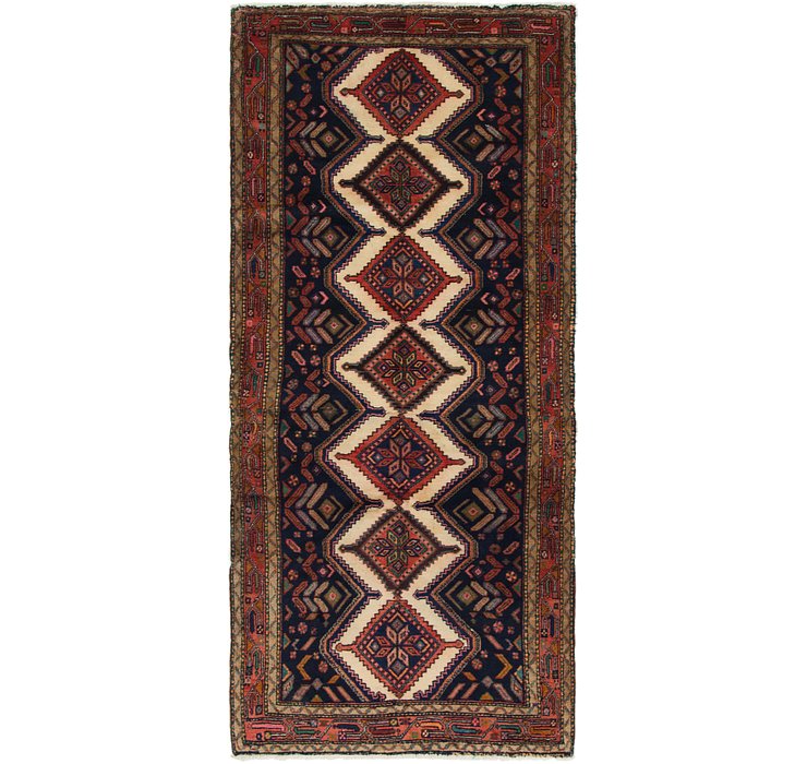 3' 9 x 8' 6 Chenar Persian Runner Rug