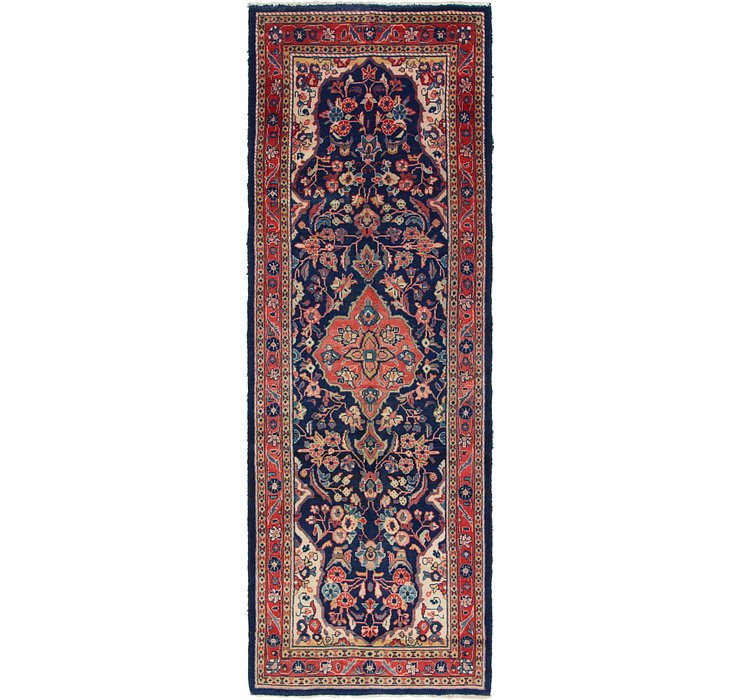3' 7 x 10' 5 Mahal Persian Runner Rug
