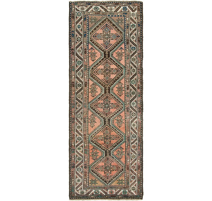 3' 8 x 10' 4 Chenar Persian Runner Rug