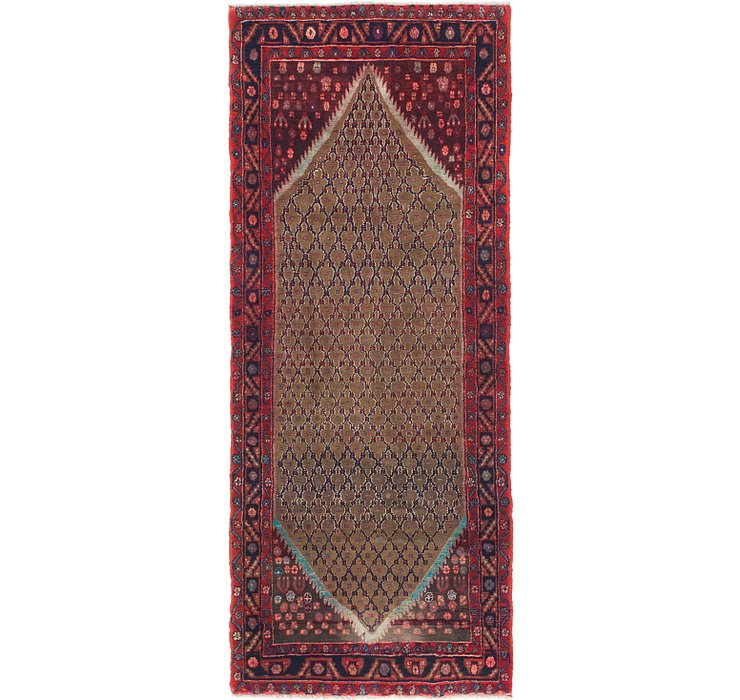 3' 7 x 8' 9 Koliaei Persian Runner ...