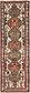 3' 4 x 9' 5 Hamedan Persian Runner Rug thumbnail image 1
