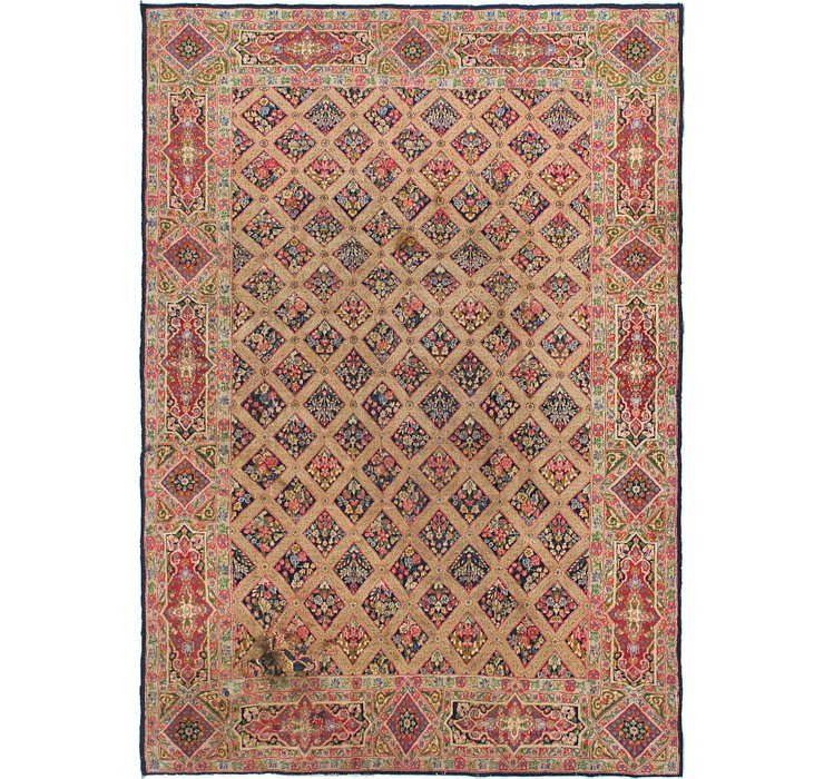 6' 10 x 9' 7 Kerman Persian Rug