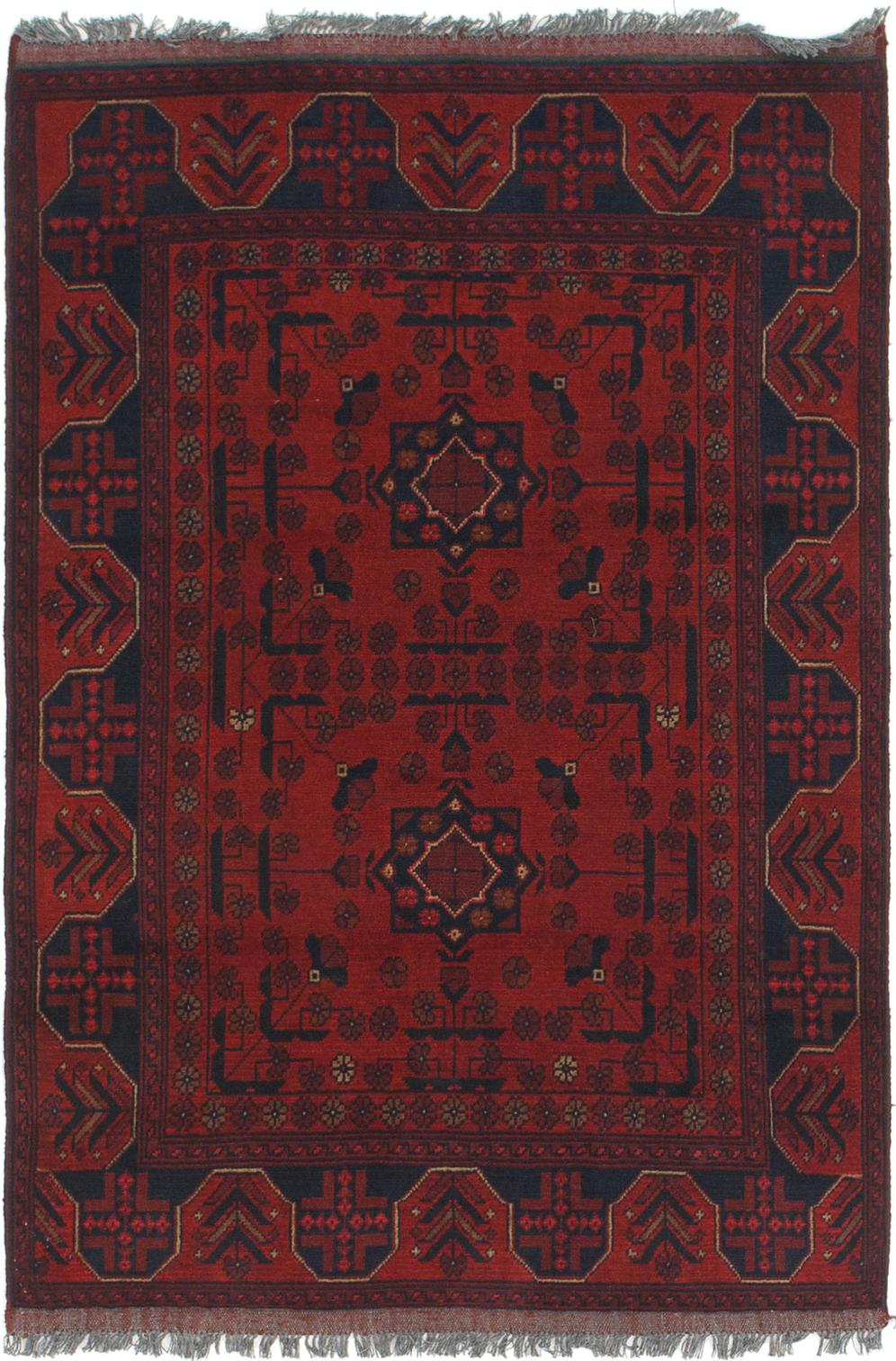 Red 3 5 X Khal Mohammadi Rug Oriental Rugs Handknotted 3 5 X Khal Mohammadi Rug