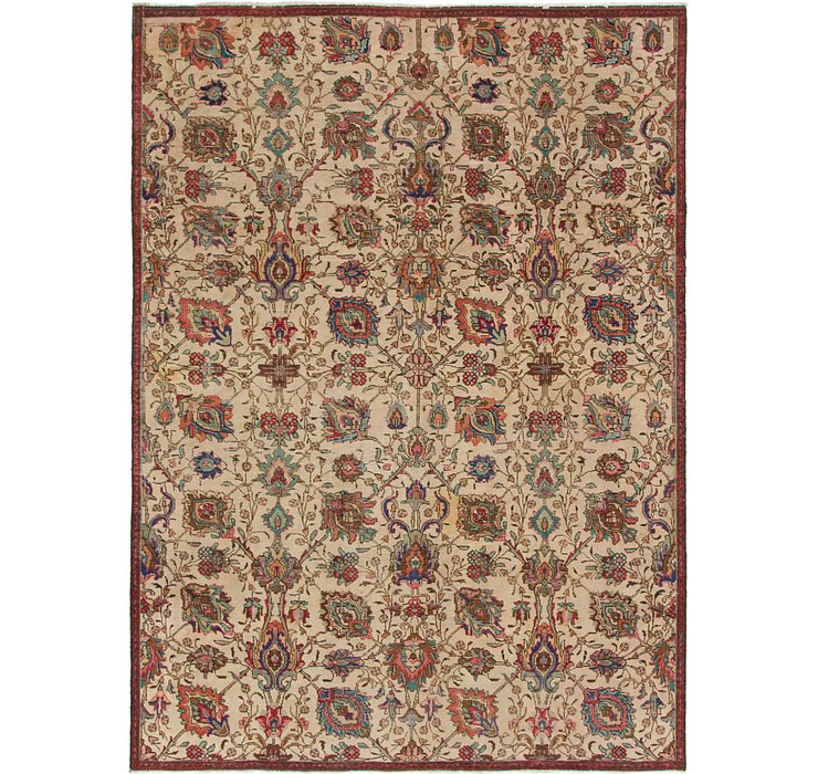 6' 10 x 9' 5 Tabriz Persian Rug