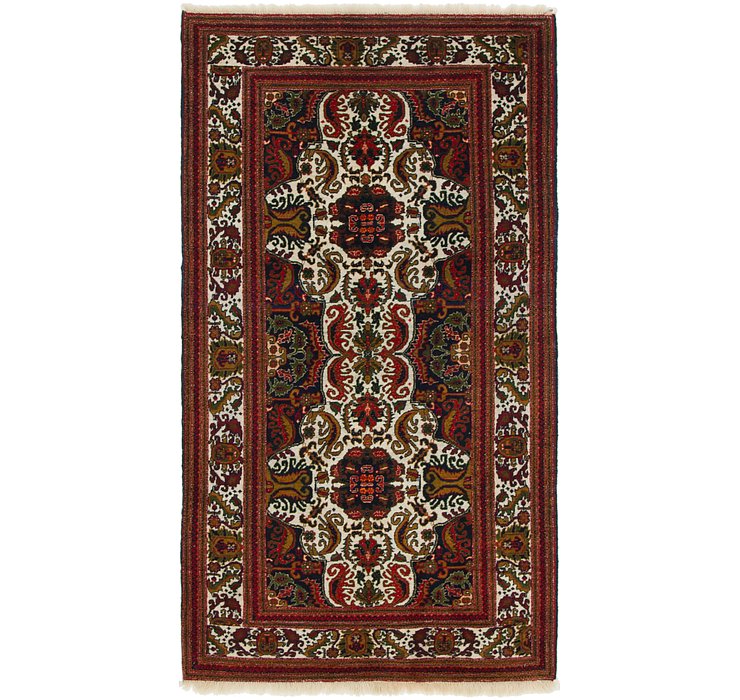 3' 4 x 6' 2 Balouch Persian Rug
