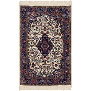 3' 7 x 5' 7 Isfahan Oriental Rug