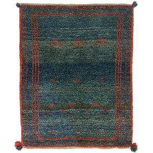 Unique Loom 3' 5 x 4' 4 Shiraz-Gabbeh Persian Rug