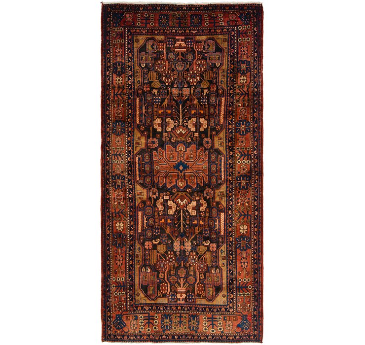 5' x 10' 6 Nahavand Persian Runner...