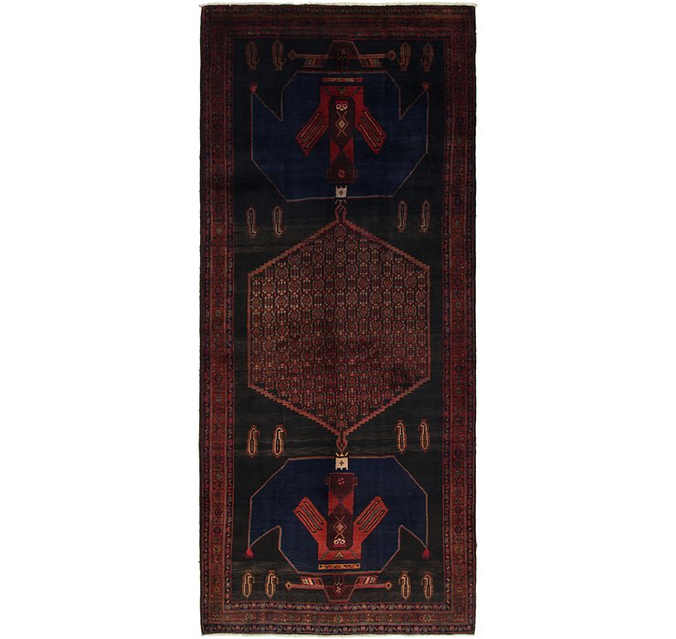 5' 2 x 11' 10 Sirjan Persian Runner Rug