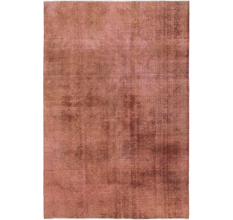 HandKnotted 6' 7 x 9' 10 Ultra Vintage Persian Rug