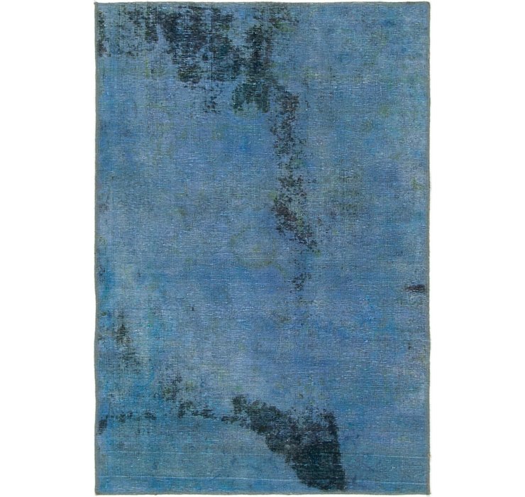 105cm x 152cm Ultra Vintage Persian Rug