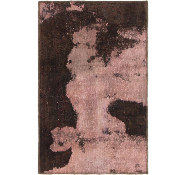 2' 4 x 3' 9 Ultra Vintage Persian Rug