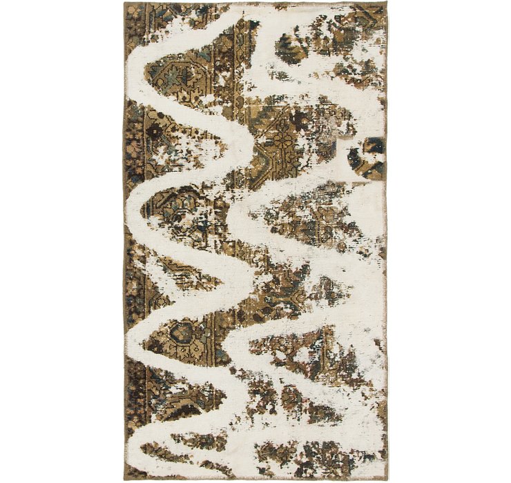 3' 4 x 6' Ultra Vintage Persian Rug