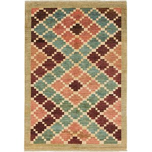 HandKnotted 5' 6 x 7' 10 Modern Ziegler Rug