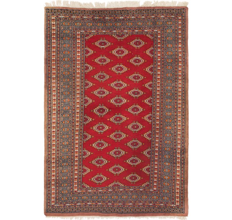 4' 2 x 6' Bokhara Oriental Rug