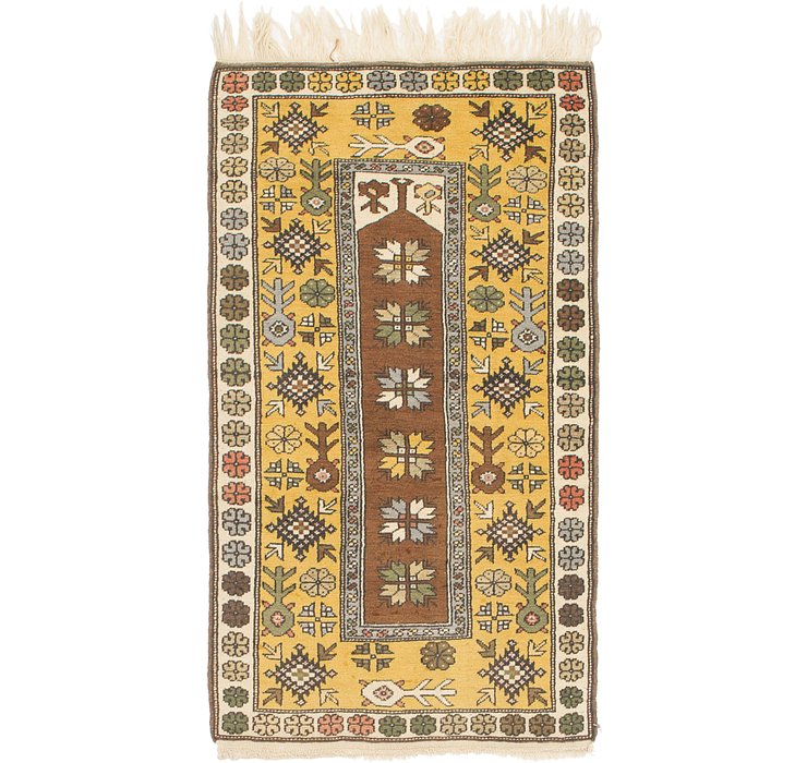 3' x 5' 3 Kars Oriental Rug