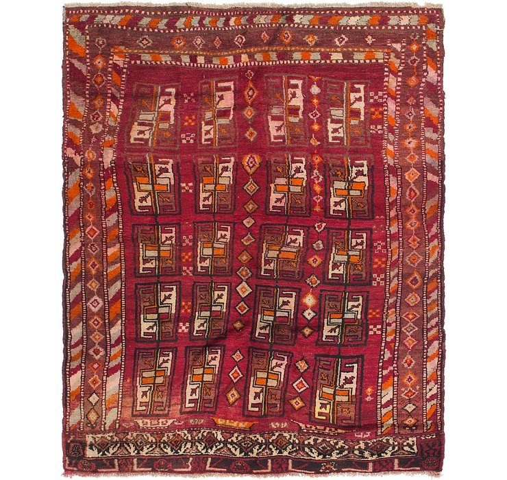 5' 7 x 7' 3 Shiraz Persian Rug