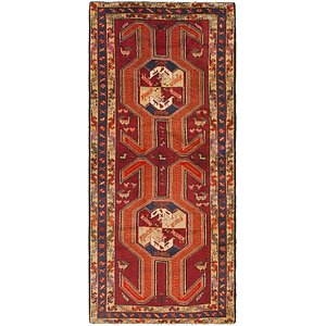 4' 4 x 9' 8 Meshkin Persian Runner ...