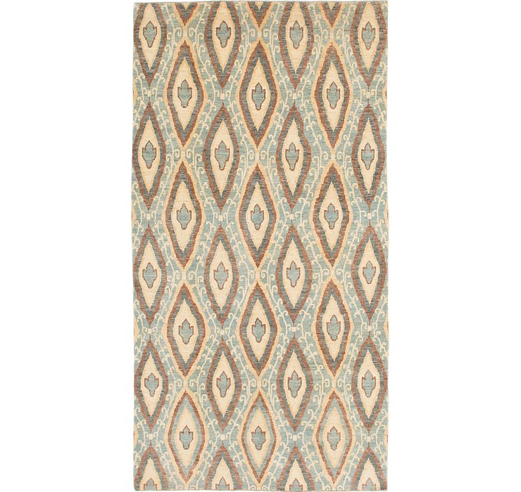 5' 7 x 10' 8 Ikat Rug