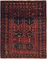 5' 6 x 7' Shiraz Persian Square Rug thumbnail image 1