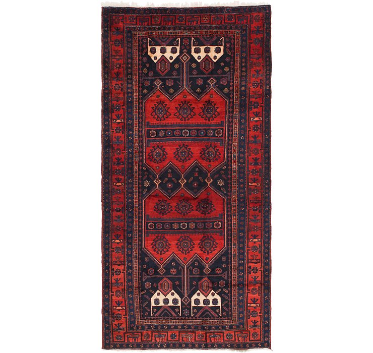 157cm x 328cm Sirjan Persian Runner Rug