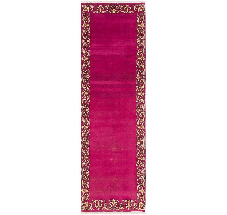 2' 9 x 9' 9 Tabriz Persian Runner Rug
