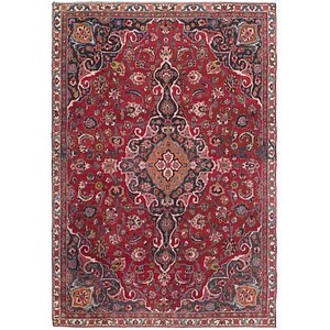 HandKnotted 7' x 10' 5 Mashad Persian Rug
