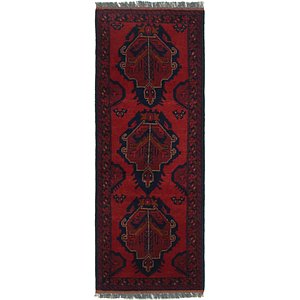HandKnotted 1' 8 x 4' 10 Khal Mohammadi Runner Rug