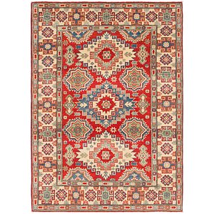 4' 2 x 5' 10 Kazak Rug