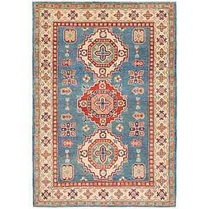 4' x 5' 10 Kazak Rug