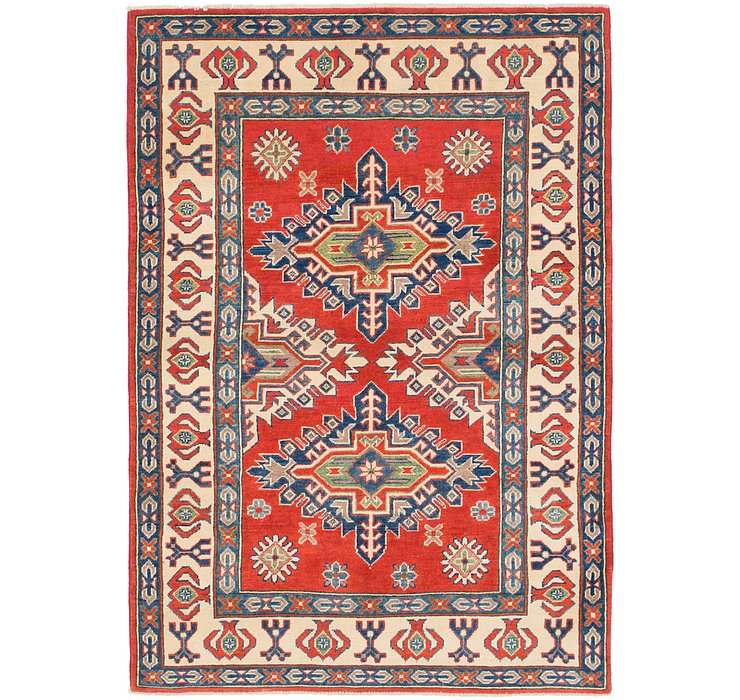 4' 2 x 6' Kazak Rug