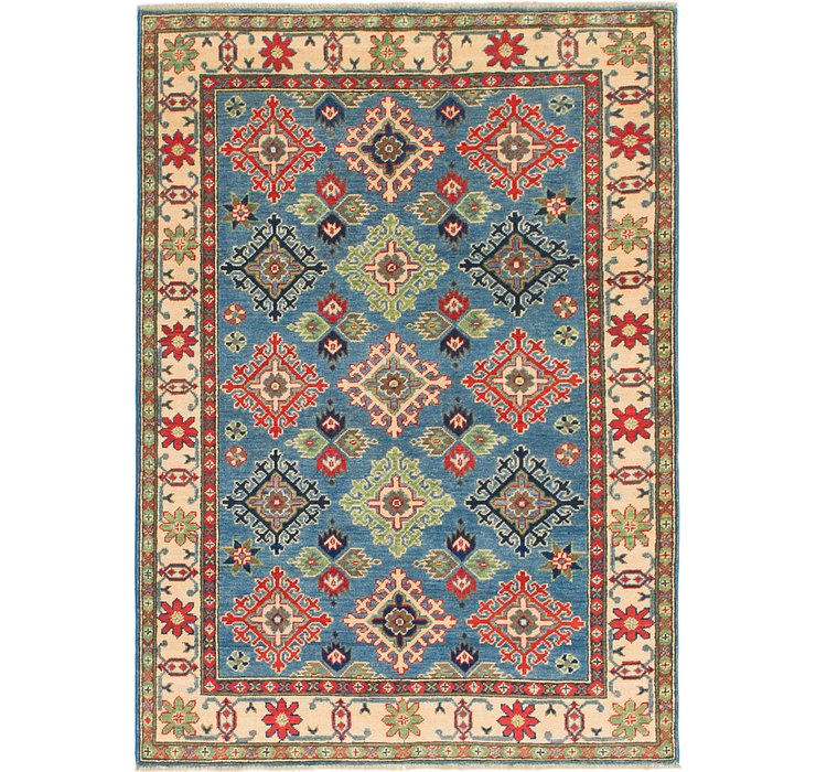 4' x 5' 10 Kazak Rug