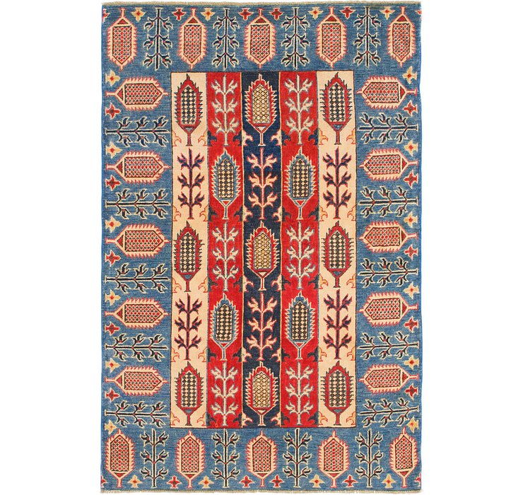 4' x 6' Kazak Rug