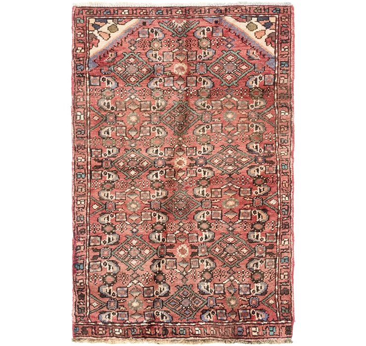 2' 6 x 4' Hossainabad Persian Rug