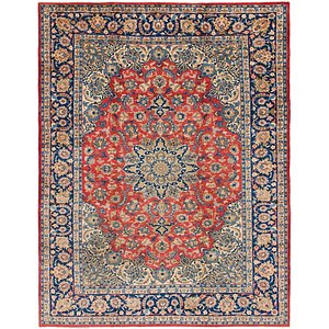 10' x 12' 8 Isfahan Persian Rug