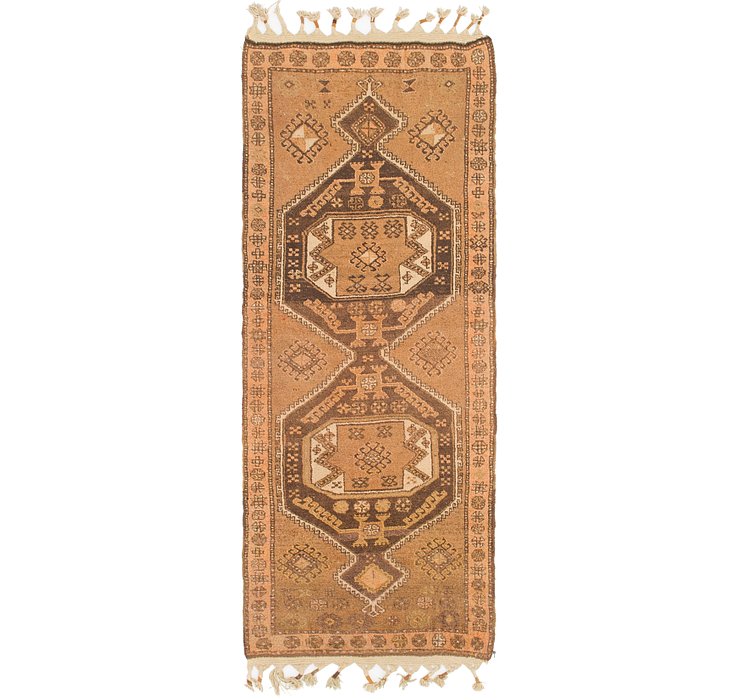 3' 4 x 9' Anatolian Runner Rug