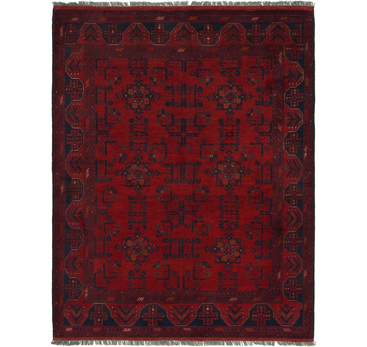 HandKnotted 5' x 6' 4 Khal Mohammadi Square Rug