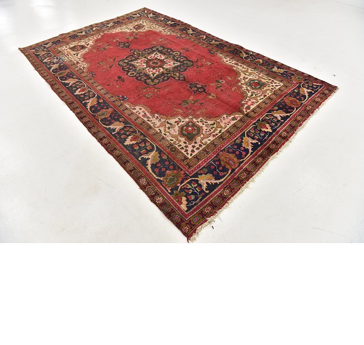 6' 7 x 10' 2 Tabriz Persian Rug