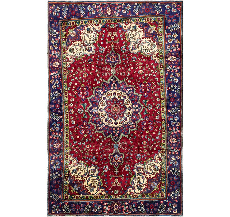 6' 2 x 10' Tabriz Persian Rug
