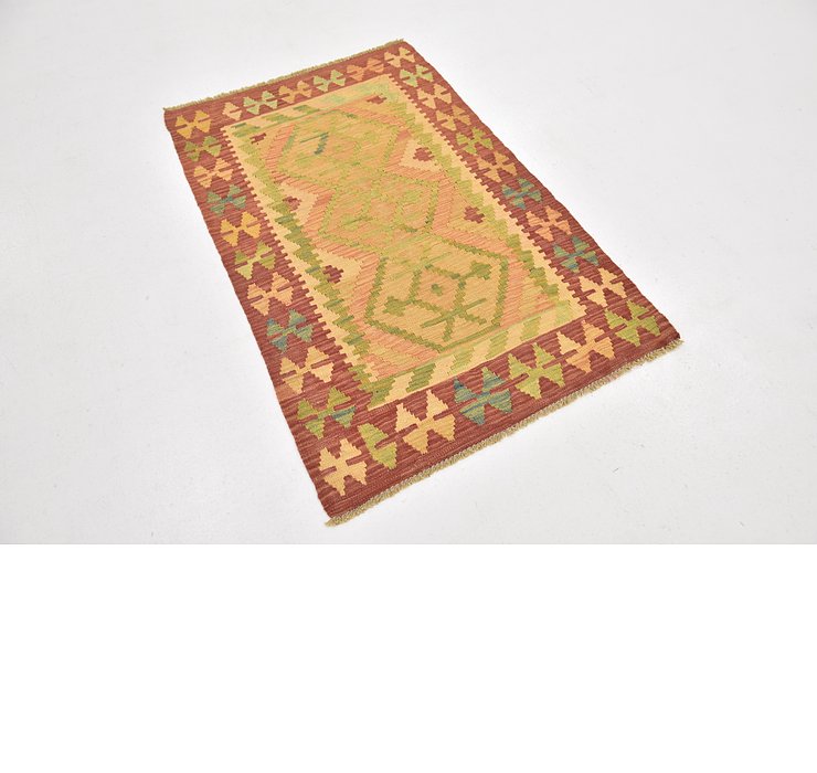 2' 8 x 4' Kilim Waziri Rug