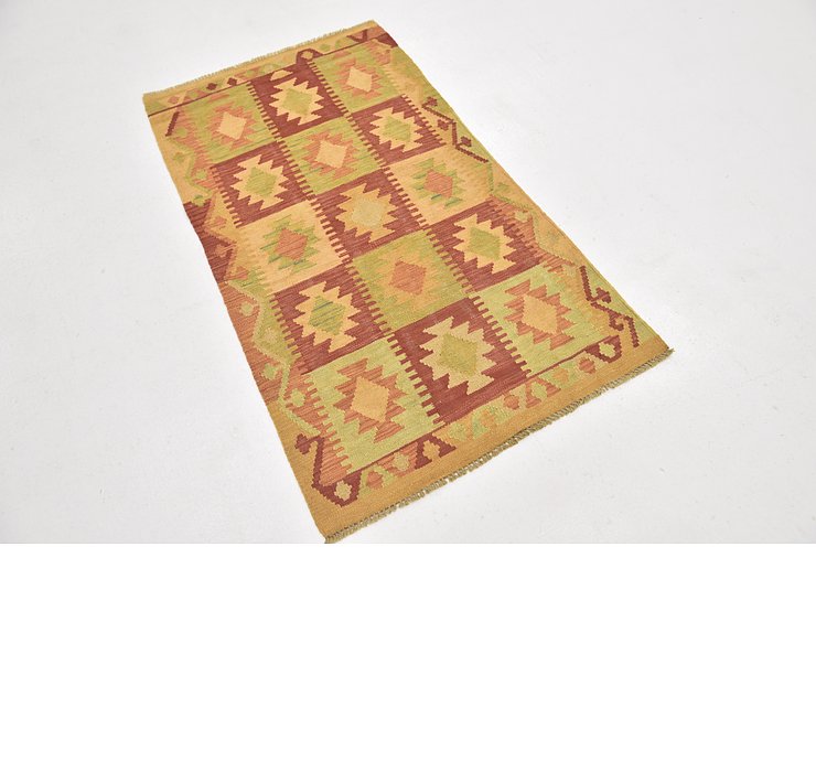 2' 6 x 4' 7 Kilim Waziri Rug